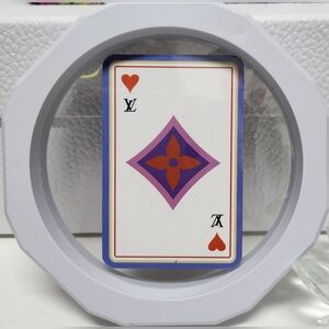 LOUIS VUITTON Game Card in Case COLLECTORS ITEM
